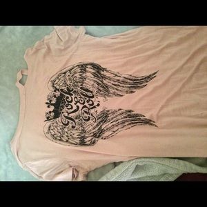 Rose Gold rock and roll shirt